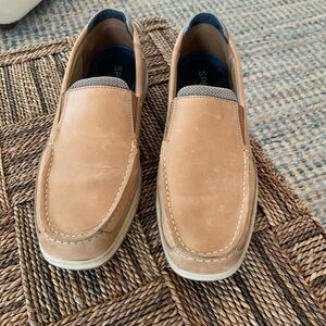 Sperry Tan Loafers Slip-Ons Casual